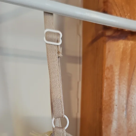 Gold and Cream Fringe Mini Flapper 40s Style Evening Dress - Picture 10 of 12